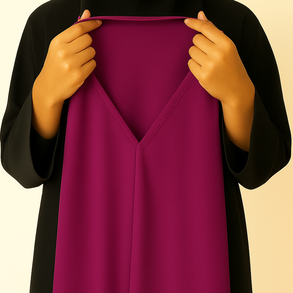 NIYA Jersey Premium voile Enfilable  - Fuchsia Intense