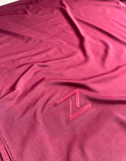 NIYA Jersey Liquide - Bordeaux intense