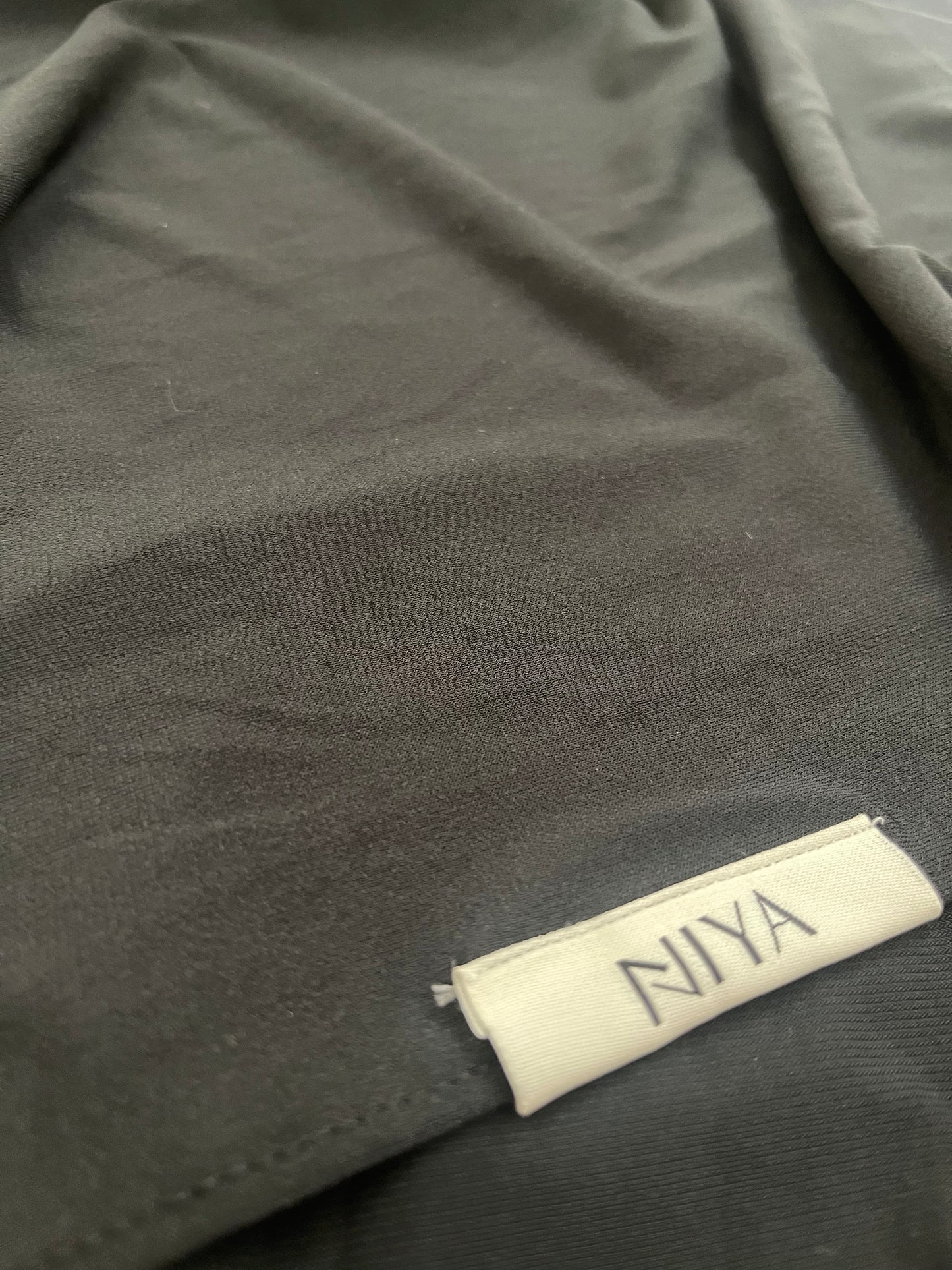 NIYA Jersey Premium voile Enfilable  - Noir